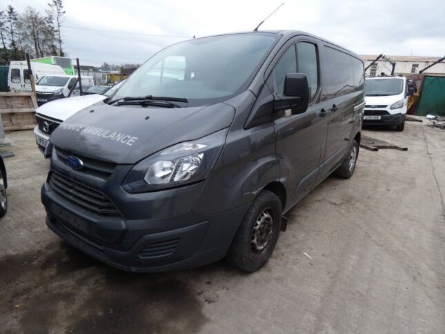 Just Kampers Left Front Window Blackout Curtain – Ford Transit Custom 2013-2024 LHD, Nearside