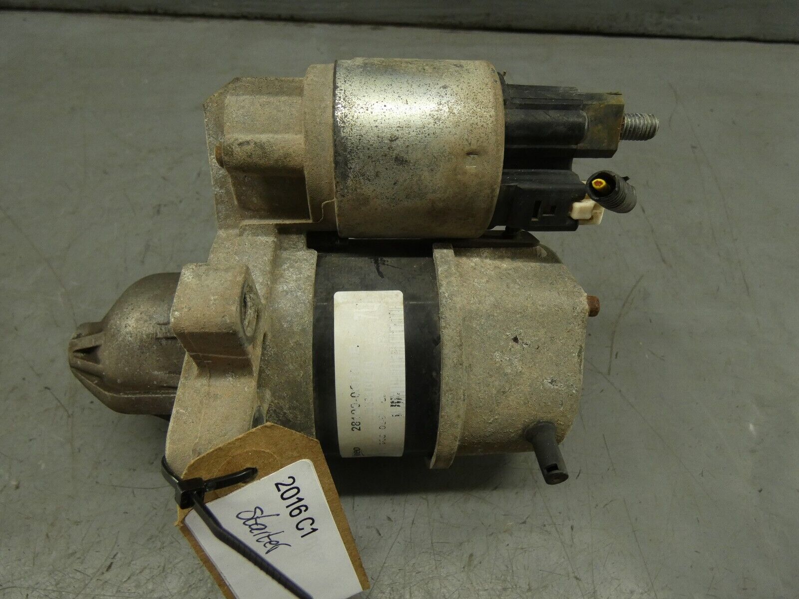 Citroen C1 Starter Motor 3dr 1.0 Petrol 2016 VALEO 281000Q100B