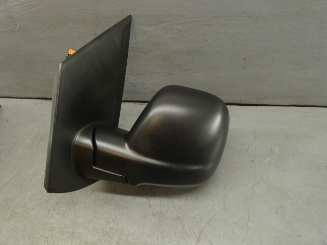 Electric Wing Door Mirror For Peugeot Expert 2007-2017 – Left Side, Black, Heated Chrome Glass, UK Right Hand Drive