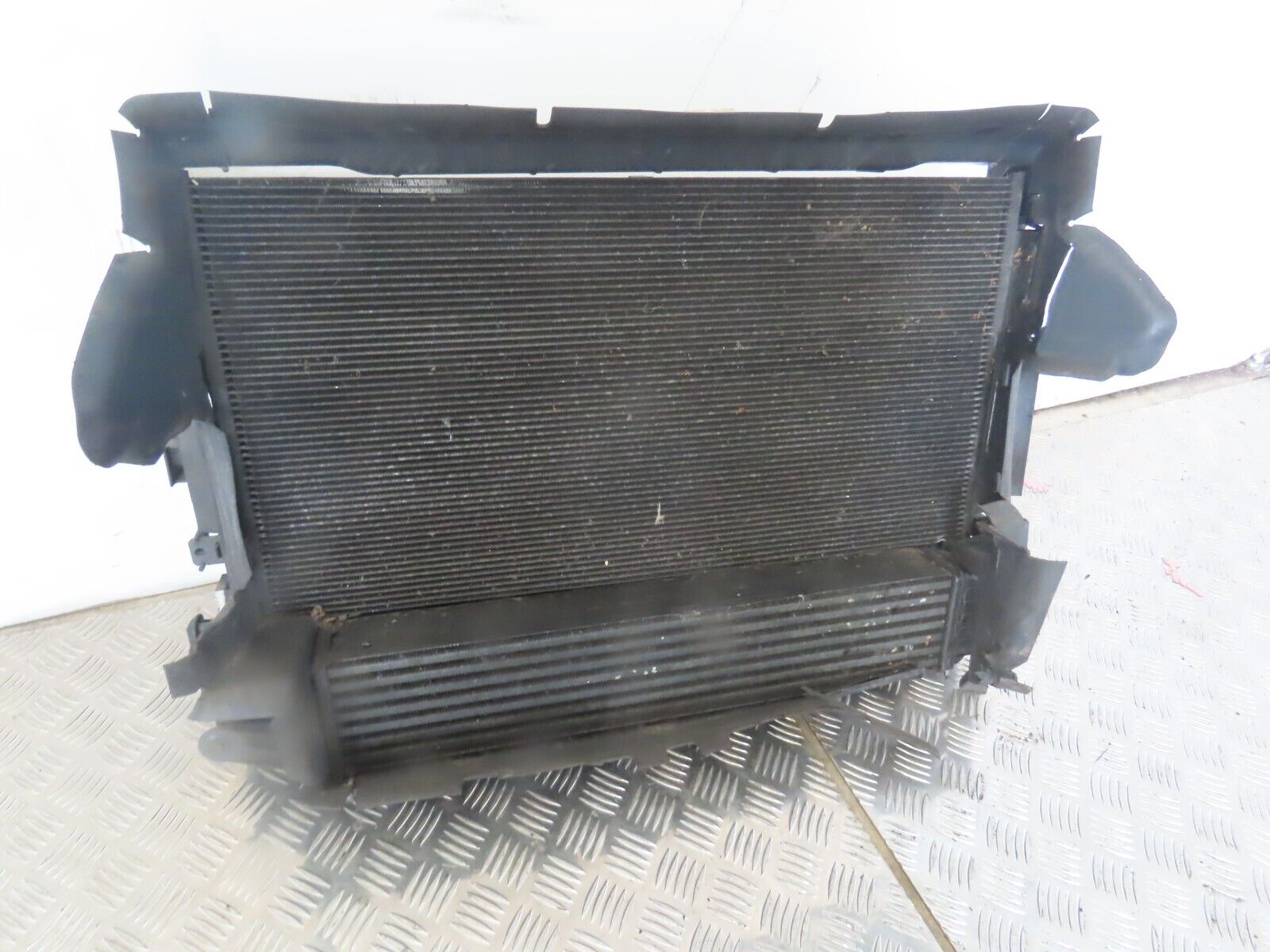 Jeep Renegade Radiator Air Con Radiator Intercooler & Cooling Fan 2.0M ...